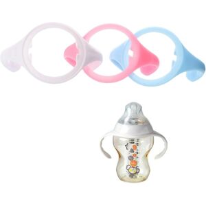Unbranded Bottle Handles 5oz 9oz Pack of 3 Ergonomic Grip for Self Feeding Baby for Tommee Unbranded Bottle Handles 5oz 9oz Pack of 3 Ergonomic Grip for Self Feeding Baby for Tommee