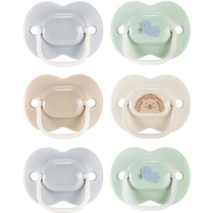 Tommee Tippee Anytime Soothers, 0-6m, 6 Pack, Symm Tommee Tippee Anytime Soothers, 0-6m, 6 Pack, Symm