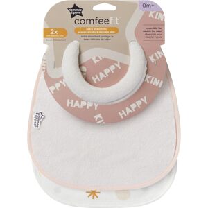 Tommee Tippee Milk Feeding Bibs, Pack of 2, Pink, Tommee Tippee Milk Feeding Bibs, Pack of 2, Pink,