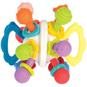 Teething Ring - NUBY - Twist Ball - With Rattle - From 3 Months - Multicolor Teething Ring - NUBY - Twist Ball - With Rattle - From 3 Months - Multicolor