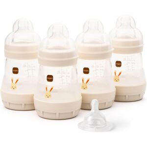 MAM Easy Start Anti-Colic Baby Bottles 4 Pack (4X 160ml) Self-Sterilising Ba MAM Easy Start Anti-Colic Baby Bottles 4 Pack (4X 160ml) Self-Sterilising Ba
