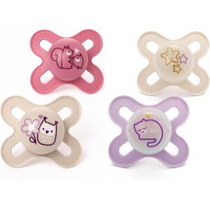 MAM Original Start Day & Night Soothers 0-2 Months 4 Pack Includes 2X Glow MAM Original Start Day & Night Soothers 0-2 Months 4 Pack Includes 2X Glow