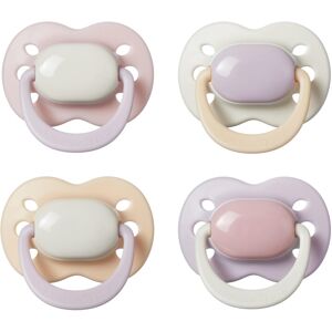 Tommee Tippee Ultimate Fit Soother, 0-6 Months, 4 Pack, Colour Blocked, Orthodon Tommee Tippee Ultimate Fit Soother, 0-6 Months, 4 Pack, Colour Blocked, Orthodon