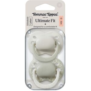 Tommee Tippee Latex Ultimate Fit Soother, 0-6m, 2 Pack, Orthodontic Dummy, Micro Tommee Tippee Latex Ultimate Fit Soother, 0-6m, 2 Pack, Orthodontic Dummy, Micro