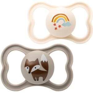 MAM Air Soothers 6-18 Months 2 Pack Orthodontic Design Comes in Dummy Ster MAM Air Soothers 6-18 Months 2 Pack Orthodontic Design Comes in Dummy Ster
