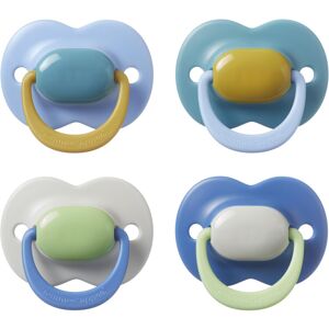 Tommee Tippee Ultimate Fit Soother, 18-36 Months, 4 Pack, Colour Blocked, Orthod Tommee Tippee Ultimate Fit Soother, 18-36 Months, 4 Pack, Colour Blocked, Orthod