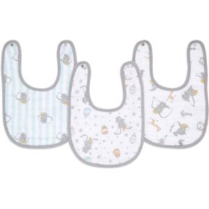 aden + anais essentials Snap Baby Bib, 100% Cotton Muslin, 3 Layer Burp Cloth, S aden + anais essentials Snap Baby Bib, 100% Cotton Muslin, 3 Layer Burp Cloth, S