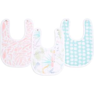 aden + anais essentials Snap Baby Bib, 100% Cotton Muslin, 3 Layer Burp Cloth, S aden + anais essentials Snap Baby Bib, 100% Cotton Muslin, 3 Layer Burp Cloth, S