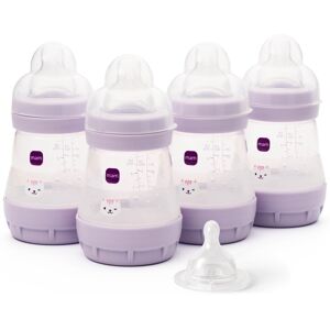 MAM Easy Start Anti-Colic Baby Bottles 4 Pack (4X 160ml) Self-Sterilising Ba MAM Easy Start Anti-Colic Baby Bottles 4 Pack (4X 160ml) Self-Sterilising Ba