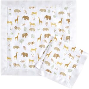 aden + anais tanzania Security Blanket - Pack of 2 Square Soft & Breathable 10 aden + anais tanzania Security Blanket - Pack of 2 Square Soft & Breathable 10