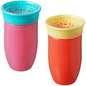 Nuby All Around Water Bottle - No Spill Sippy Cup 300ml / 10oz Drink from An Nuby All Around Water Bottle - No Spill Sippy Cup 300ml / 10oz Drink from An