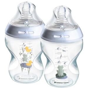Tommee Tippee Closer to Nature Baby Bottles, Slow Flow Breast-Like Teat with Ant Tommee Tippee Closer to Nature Baby Bottles, Slow Flow Breast-Like Teat with Ant