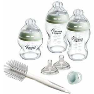 Tommee Tippee -Baby Bottles, Natural Glass Starter Set for Newborn, Anti-Colic B Tommee Tippee -Baby Bottles, Natural Glass Starter Set for Newborn, Anti-Colic B