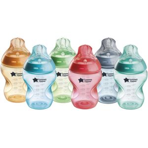 Tommee Tippee Natural Start Baby Bottles for 0m+, Pack of 6 260ml Baby Bottles, Tommee Tippee Natural Start Baby Bottles for 0m+, Pack of 6 260ml Baby Bottles,