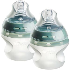Tommee Tippee Natural Start Silicone Baby Bottles for 0m+, 2X 150ml Baby Bottles Tommee Tippee Natural Start Silicone Baby Bottles for 0m+, 2X 150ml Baby Bottles