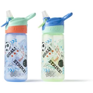 Nuby Super Quench Straw Water Bottle – Spill Proof Active Toddler Sippy Cup 54 Nuby Super Quench Straw Water Bottle – Spill Proof Active Toddler Sippy Cup 54