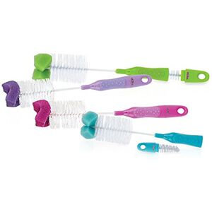 Nuby Bottle Nipple Brush, Colors May Vary Nuby Bottle Nipple Brush, Colors May Vary