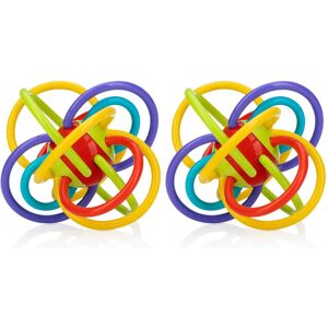 Nuby Lots A Loops Teething Ring – Soothing Teether Built-in Rattle Toy Refri Nuby Lots A Loops Teething Ring – Soothing Teether Built-in Rattle Toy Refri