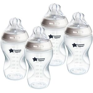 Tommee Tippee Natural Start Baby Bottles for 3m+, Pack of 4 340ml Baby Bottles, Tommee Tippee Natural Start Baby Bottles for 3m+, Pack of 4 340ml Baby Bottles,
