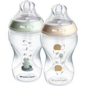 Tommee Tippee Natural Start Anti-Colic Baby Bottle, 340ml, Medium Flow, Breast-L Tommee Tippee Natural Start Anti-Colic Baby Bottle, 340ml, Medium Flow, Breast-L