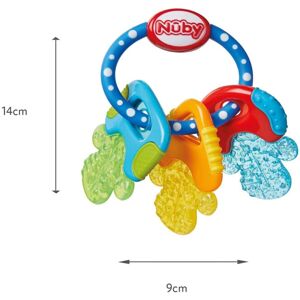 Nuby IcyBite Keys – Soothing Teether Multiple Teething Surfaces Refrigerator Nuby IcyBite Keys – Soothing Teether Multiple Teething Surfaces Refrigerator