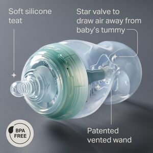 Tommee Tippee Advanced Anti-Colic Baby Bottles for 0m+, Pack of 6 260ml Baby Bot Tommee Tippee Advanced Anti-Colic Baby Bottles for 0m+, Pack of 6 260ml Baby Bot