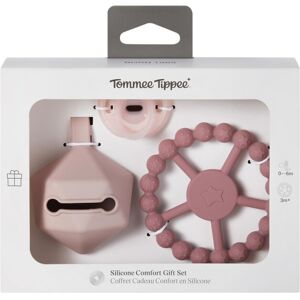 Tommee Tippee Silicone Comfort Gift Set Ultra-Light Soother, Carry Case & Teethi Tommee Tippee Silicone Comfort Gift Set Ultra-Light Soother, Carry Case & Teethi