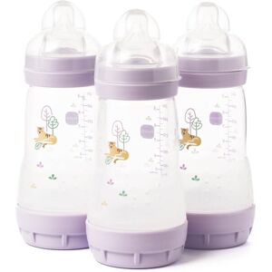 MAM Easy Start Anti-Colic Baby Bottles 3 Pack (3 x 260) Self-Sterilising Bab MAM Easy Start Anti-Colic Baby Bottles 3 Pack (3 x 260) Self-Sterilising Bab
