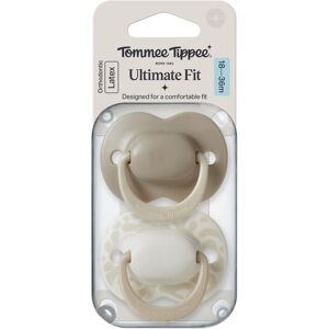 Tommee Tippee Latex Ultimate Fit Soother, 18-36m, 2 Pack, Orthodontic Dummy, Mic Tommee Tippee Latex Ultimate Fit Soother, 18-36m, 2 Pack, Orthodontic Dummy, Mic