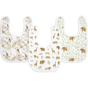 aden + anais essentials Snap Bib, 100% Cotton Muslin, 3 Layer Burp Cloth, Super aden + anais essentials Snap Bib, 100% Cotton Muslin, 3 Layer Burp Cloth, Super