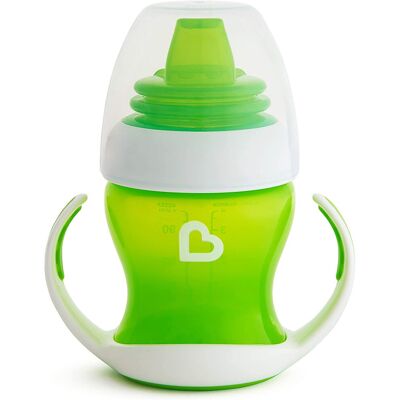Munchkin - Gentle Transition Trainer Cup - Green - 4 oz - Trainer Cup Munchkin - Gentle Transition Trainer Cup - Green - 4 oz - Trainer Cup