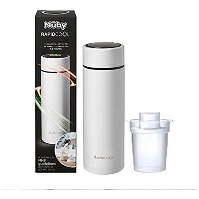Nuby RapidCool Prepare The Perfect Formula Feed - Baby Bottle Maker, Grey, 1 Cou Nuby RapidCool Prepare The Perfect Formula Feed - Baby Bottle Maker, Grey, 1 Cou