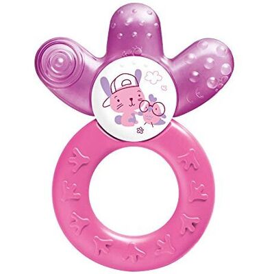 MAM - Cooler Teether - Pink - Ergonomic - Teether MAM - Cooler Teether - Pink - Ergonomic - Teether