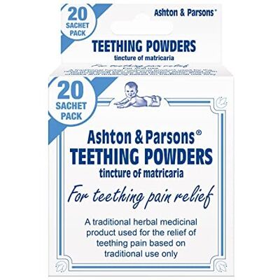 Ashton & Parsons Teething Powders for Babies From 3 Months+ Used To Help Soothe Ashton & Parsons Teething Powders for Babies From 3 Months+ Used To Help Soothe