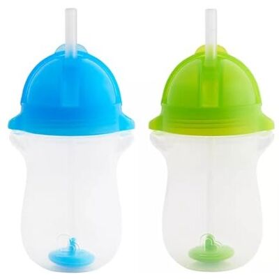 Munchkin Click Lock Tip & Sip Straw Cup Set - Baby & Toddler Sippy Cups Munchkin Click Lock Tip & Sip Straw Cup Set - Baby & Toddler Sippy Cups