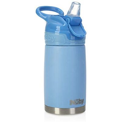 Nuby Thirsty Kids No Spill Flip-It Reflex Stainless Steel Travel Cup - Travel Cup Nuby Thirsty Kids No Spill Flip-It Reflex Stainless Steel Travel Cup - Travel Cup