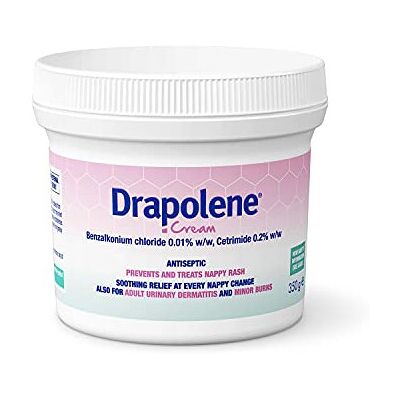 Drapolene Cream 350g Tub for Sore Skin Caused by Incontinence Drapolene Cream 350g Tub for Sore Skin Caused by Incontinence
