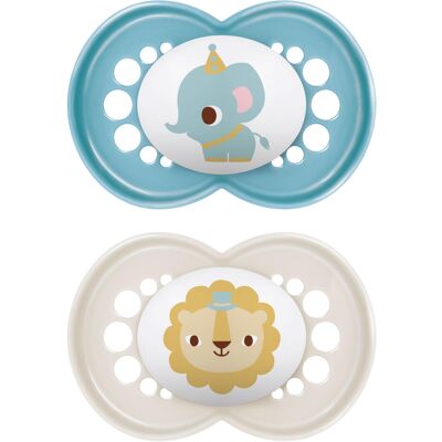 MAM - Original Soothers - 6+ Months - Pack of 2 MAM - Original Soothers - 6+ Months - Pack of 2