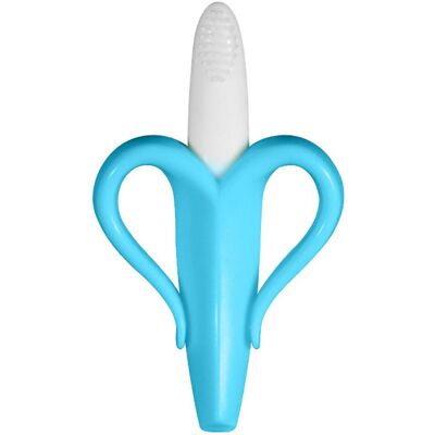Unbranded (Blue) Banana Teether Baby Soft Silicone Teether Chew Toys Gifts Unbranded (Blue) Banana Teether Baby Soft Silicone Teether Chew Toys Gifts