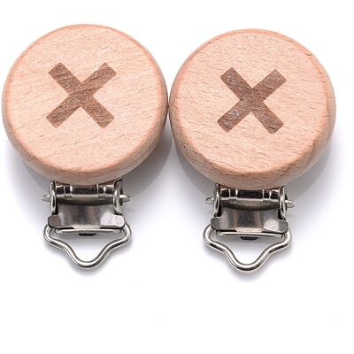 Maxpower (L) 5Pcs/Lot New Arrival Lovely Wooden Pacifier Clip Natural Beech Wood Accessor Maxpower (L) 5Pcs/Lot New Arrival Lovely Wooden Pacifier Clip Natural Beech Wood Accessor