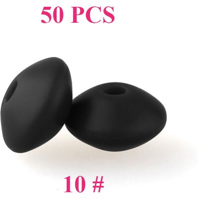 Maxpower (10) 50pcs Baby Silicone Beads 12mm Lentil Beads Food Grade DIY pacifier clip Ne Maxpower (10) 50pcs Baby Silicone Beads 12mm Lentil Beads Food Grade DIY pacifier clip Ne