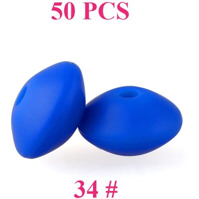 Maxpower (34) 50pcs Baby Silicone Beads 12mm Lentil Beads Food Grade DIY pacifier clip Ne Maxpower (34) 50pcs Baby Silicone Beads 12mm Lentil Beads Food Grade DIY pacifier clip Ne