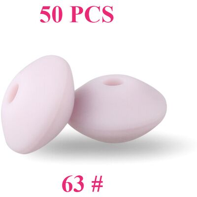 Maxpower (63) 50pcs Baby Silicone Beads 12mm Lentil Beads Food Grade DIY pacifier clip Ne Maxpower (63) 50pcs Baby Silicone Beads 12mm Lentil Beads Food Grade DIY pacifier clip Ne