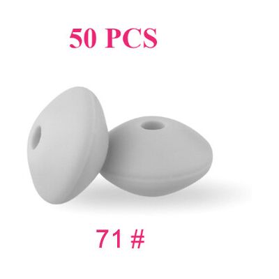 Maxpower (71) 50pcs Baby Silicone Beads 12mm Lentil Beads Food Grade DIY pacifier clip Ne Maxpower (71) 50pcs Baby Silicone Beads 12mm Lentil Beads Food Grade DIY pacifier clip Ne