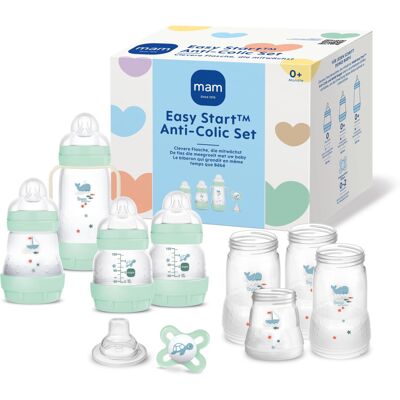 MAM - 11-tlg Easy Start Anti-Colic Mint - Mint - Anti-Colic - bottle set MAM - 11-tlg Easy Start Anti-Colic Mint - Mint - Anti-Colic - bottle set