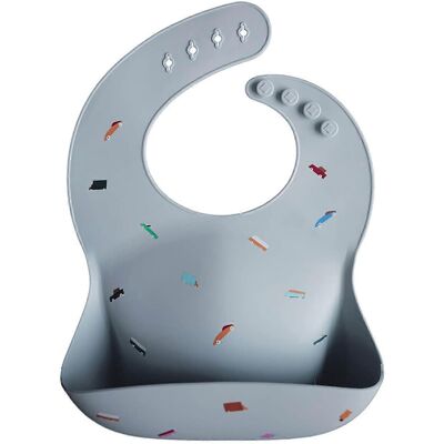 Unbranded (As show, One size) Silicone Baby Bib Adjustable Fit Waterproof Bibs (Retro Ca Unbranded (As show, One size) Silicone Baby Bib Adjustable Fit Waterproof Bibs (Retro Ca