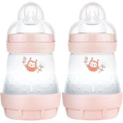 MAM Easy Start Anti-Colic Baby Bottles 2 Pack (2 x 160ml) Self-Sterlising Ba MAM Easy Start Anti-Colic Baby Bottles 2 Pack (2 x 160ml) Self-Sterlising Ba