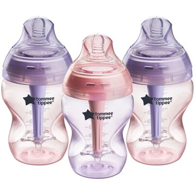 Tommee Tippee Baby Bottles, Natural Start Anti-Colic Baby Bottle with Slow Flow Tommee Tippee Baby Bottles, Natural Start Anti-Colic Baby Bottle with Slow Flow