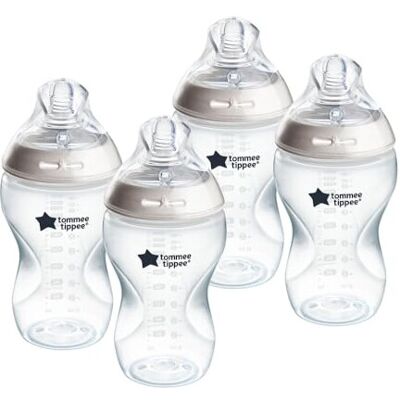 Tommee Tippee Natural Start Anti-Colic Baby Bottle, 340 ml, 3+ months, Medium Fl Tommee Tippee Natural Start Anti-Colic Baby Bottle, 340 ml, 3+ months, Medium Fl