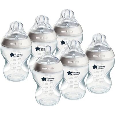 Tommee Tippee Baby Bottles, Natural Start Anti-Colic Baby Bottle with Slow Flow Tommee Tippee Baby Bottles, Natural Start Anti-Colic Baby Bottle with Slow Flow